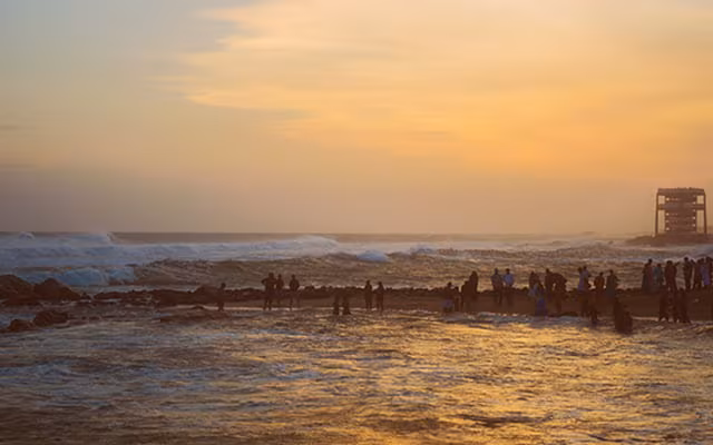 Beach walk